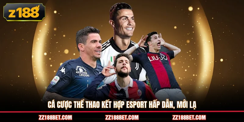 Cá cược thể thao kết hợp Esport hấp dẫn, mới lạ