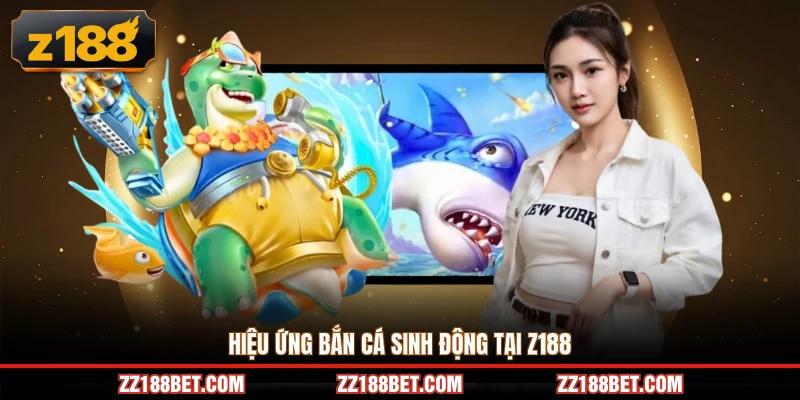 Hiệu ứng bắn cá sinh động tại Z188
