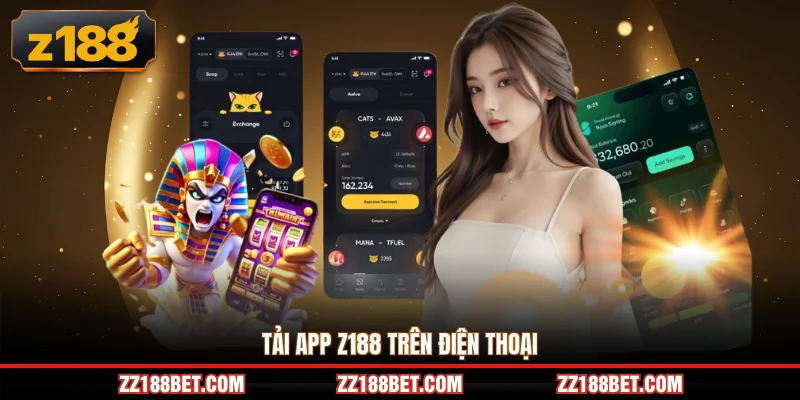 Tải app Z188 trên điện thoại